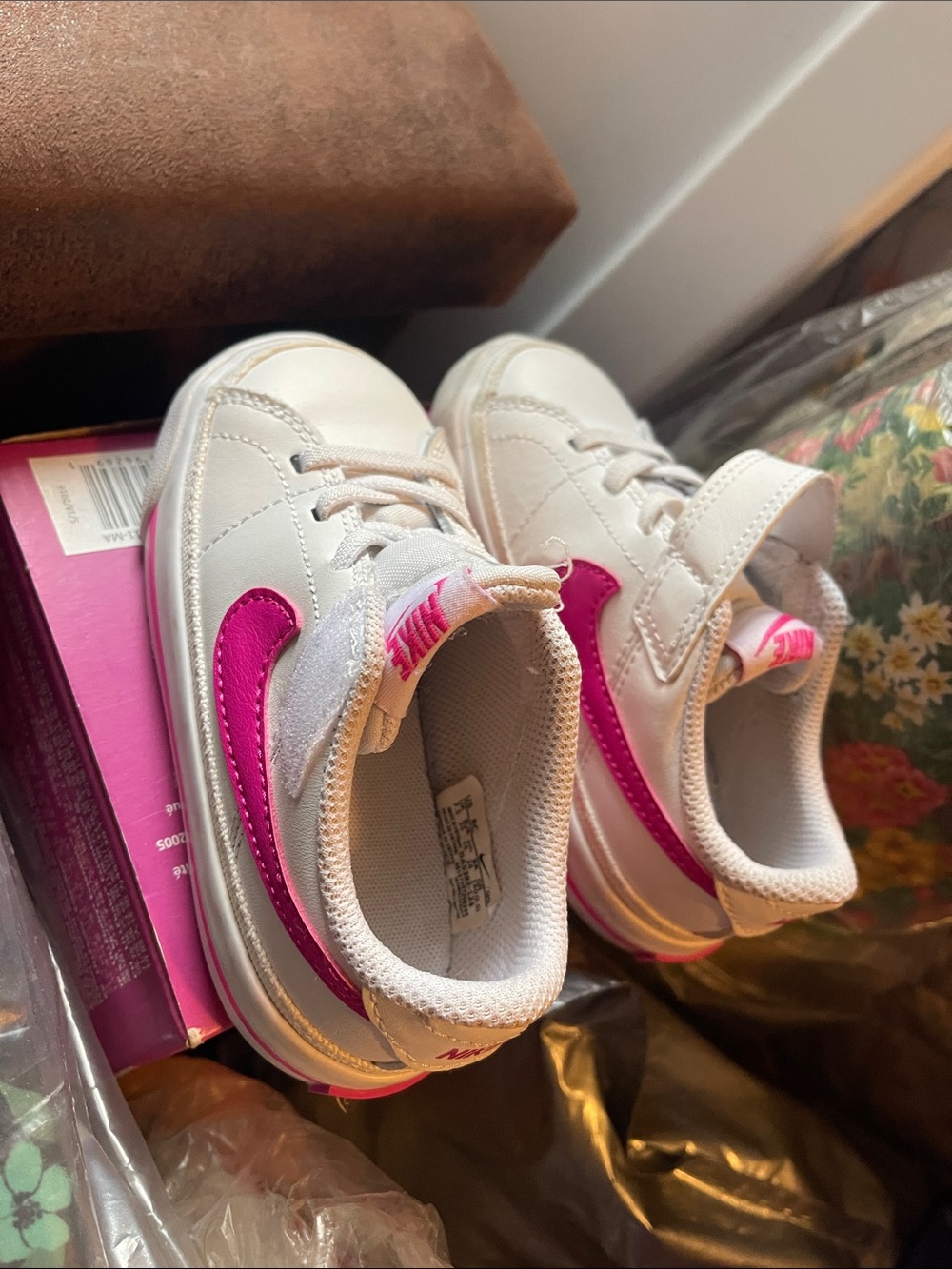 Nike Court Legacy (PSV) ) Pink Accent Sneakers